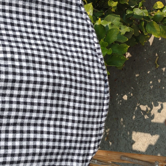 BP Button Down Gingham Shirt Cotton S - Picture 10 of 10